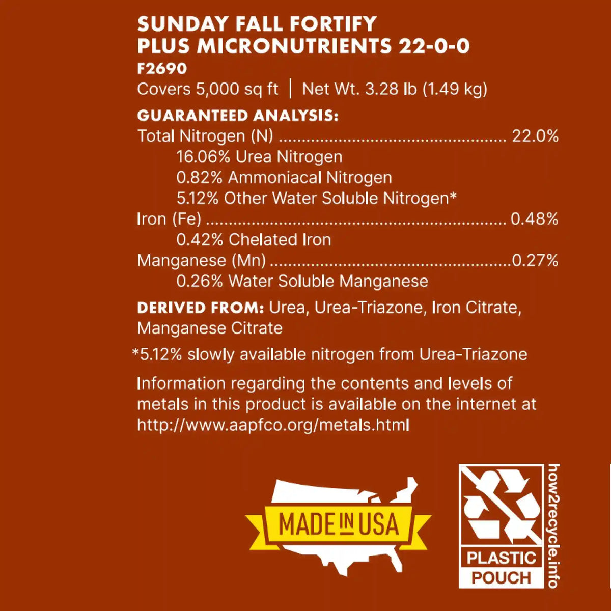 Fall Fortify Plus Liquid Lawn Fertilizer
