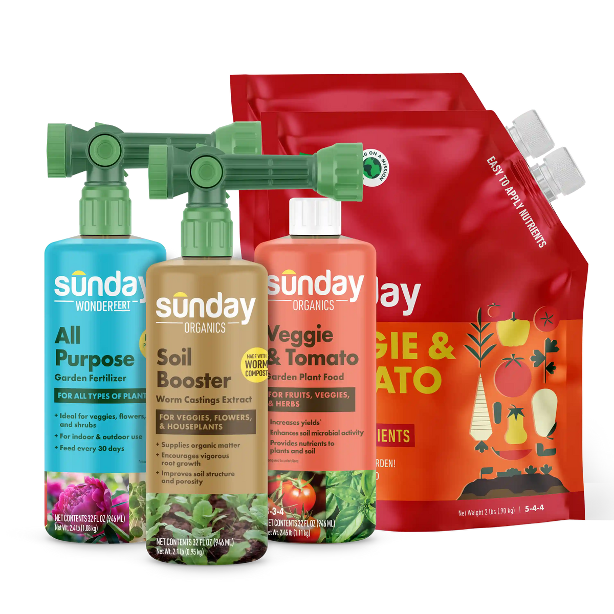 Complete Vegetable Fertilizer Kit