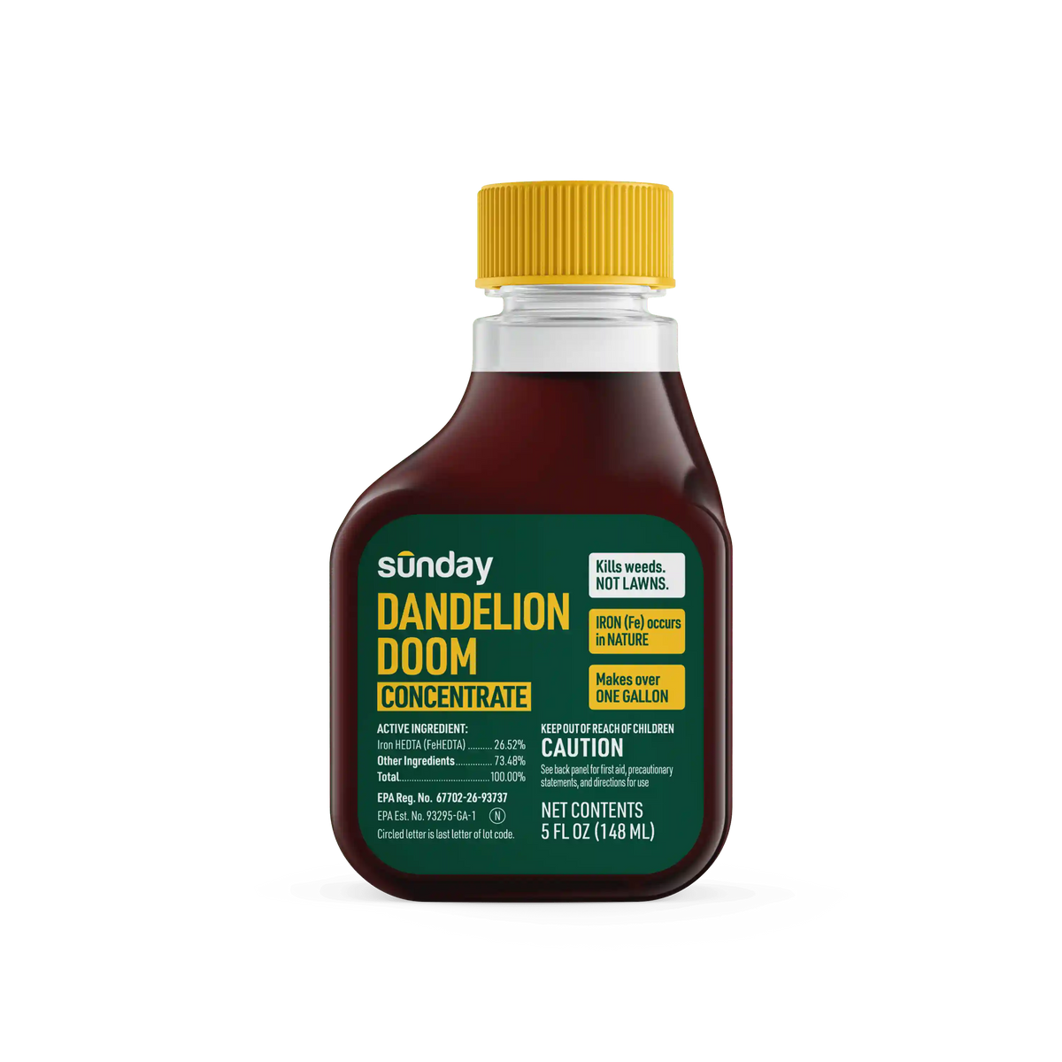 Dandelion Doom Weed Killer Concentrate Refill