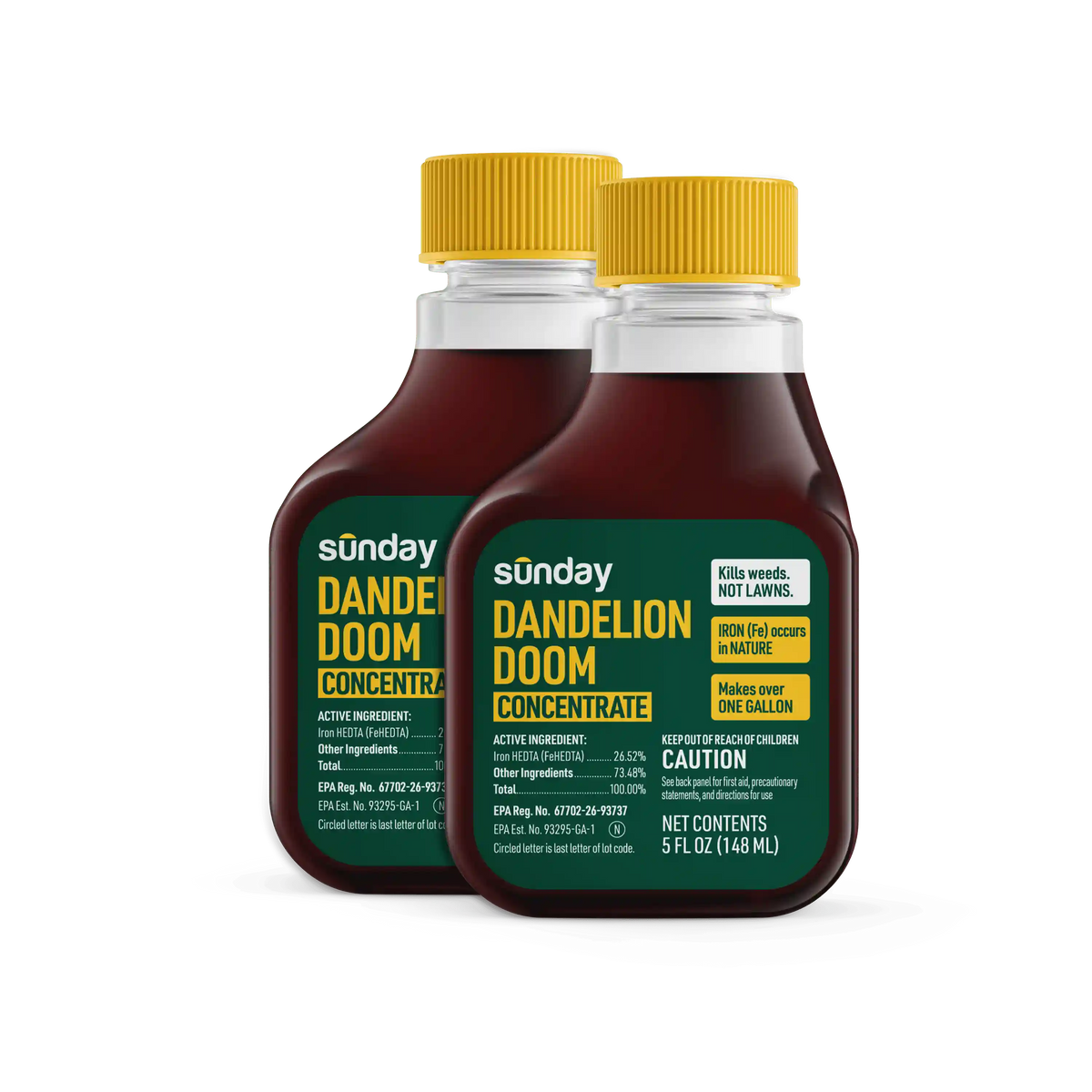Dandelion Doom Herbicide Concentrate Refill (2-pack)