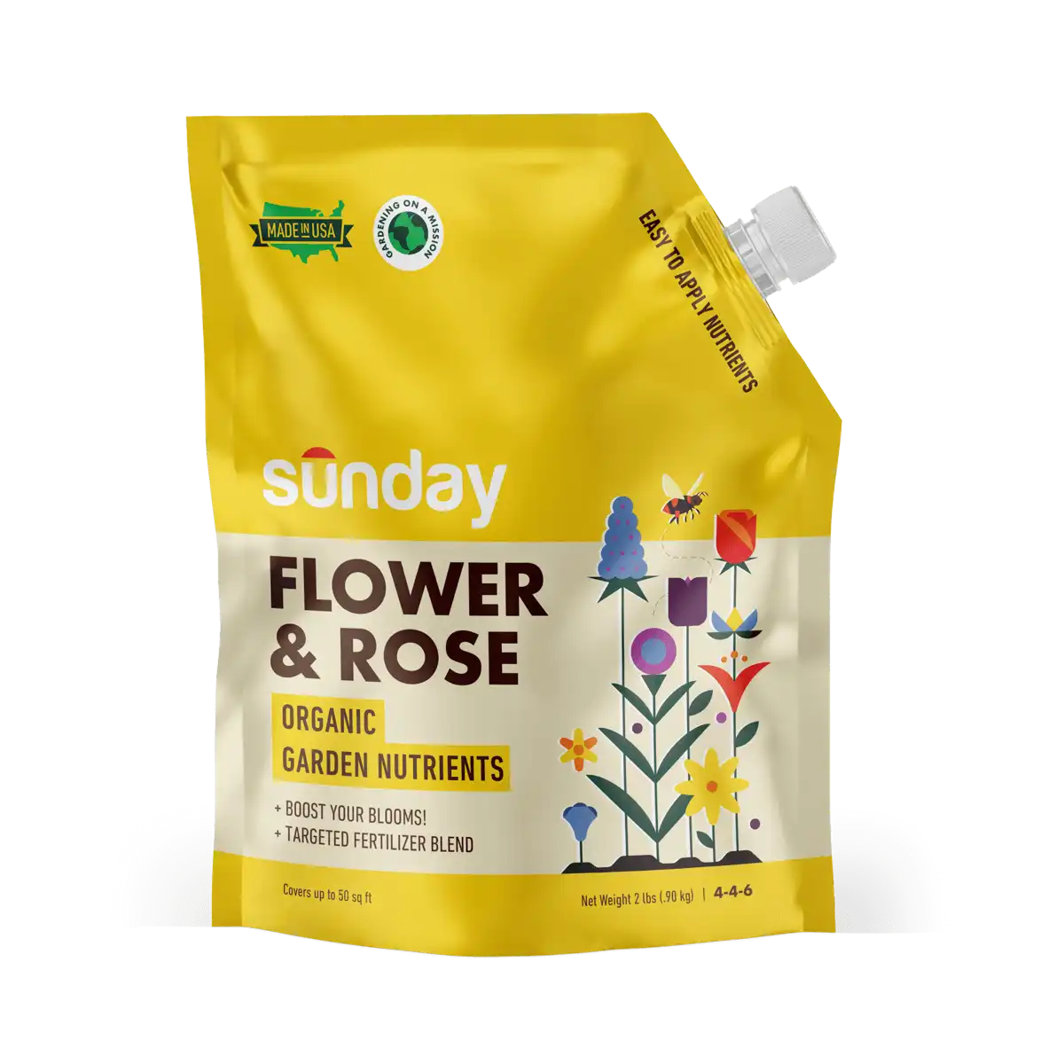 Flower & Rose Organic Garden Fertilizer