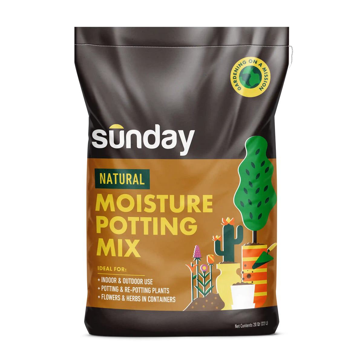 Natural Moisture Potting Soil Mix
