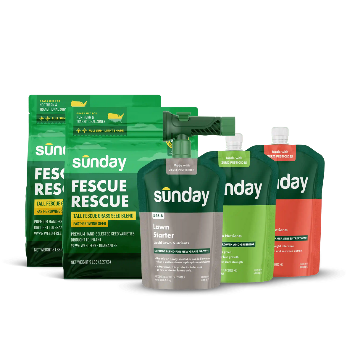 Start Your Lawn from Scratch Kit