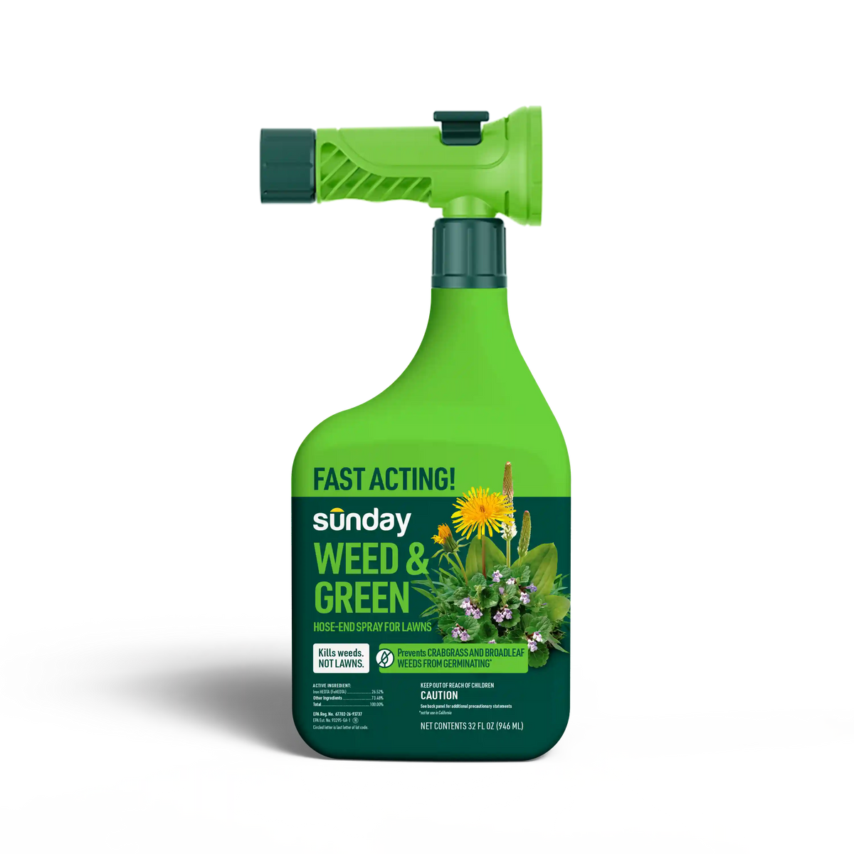 Weed & Green Pre-emergent and Post-Emergent Weed Killer