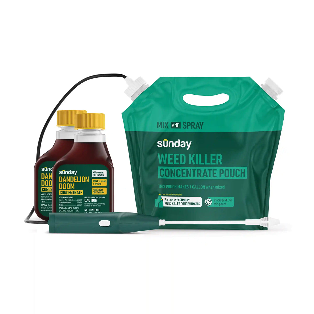 Dandelion Doom Herbicide Concentrate Starter (2-pack)