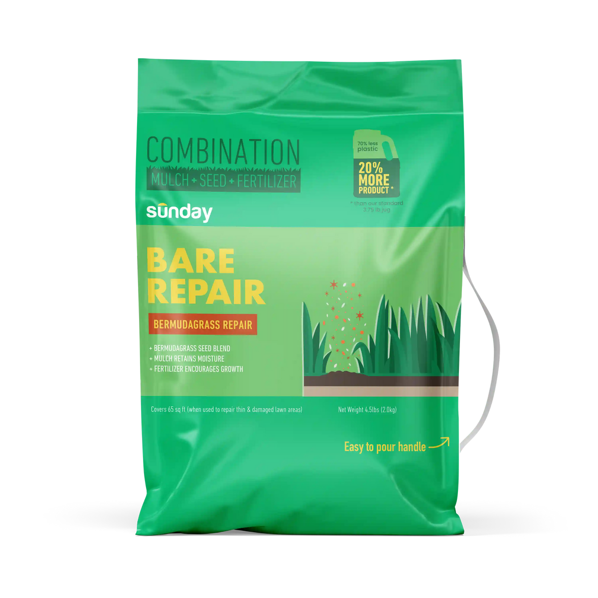 Bermudagrass Patch Kit for Common Bermudagrass Lawns