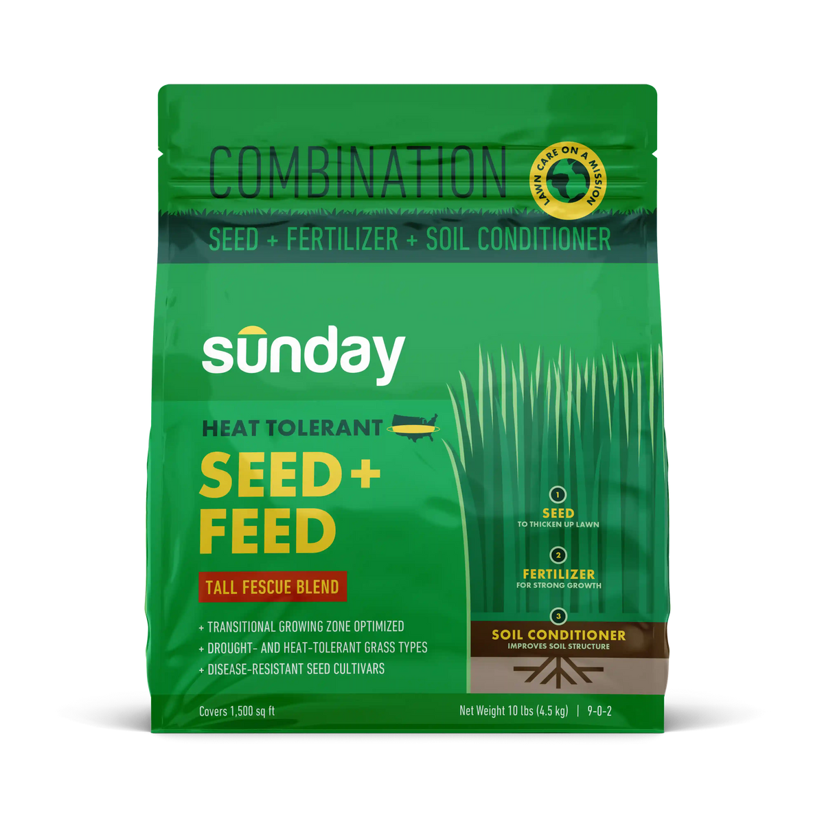 Heat Tolerant Seed + Feed, 10lb