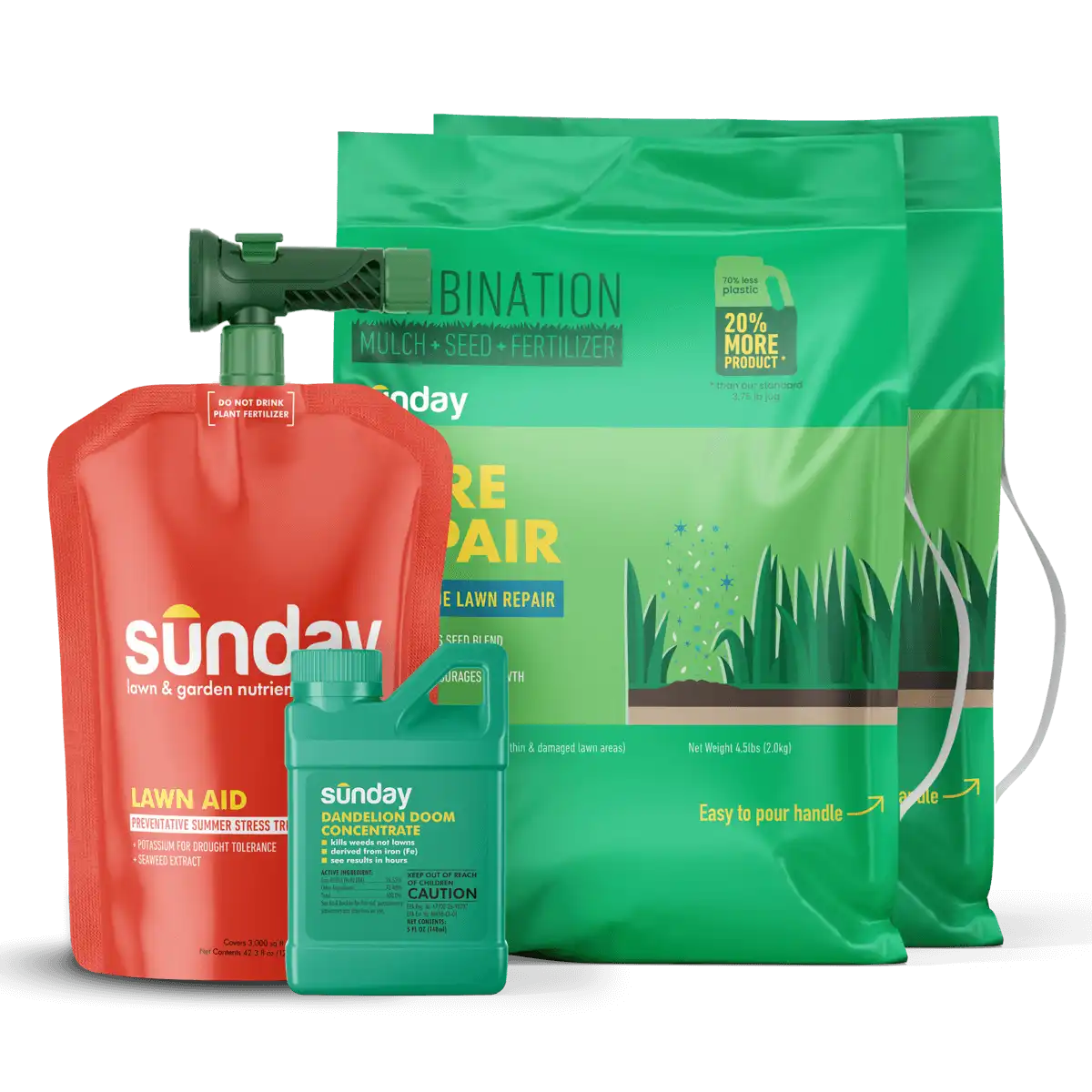Cool-season Weed, Seed & Feed Kit