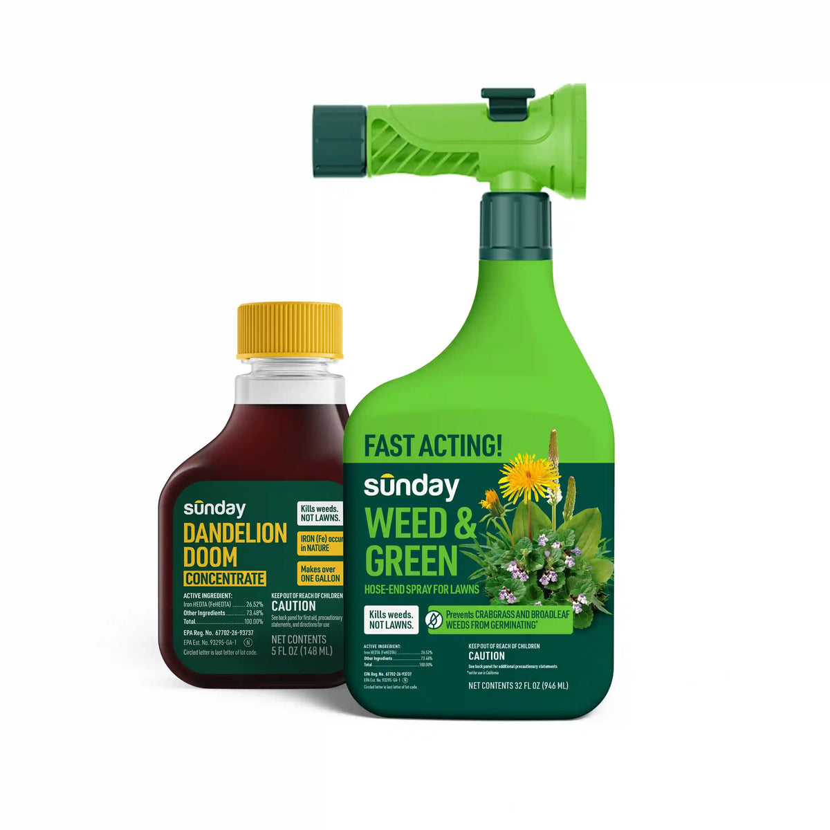 Pre-emergent & Post-emergent Weed Kit