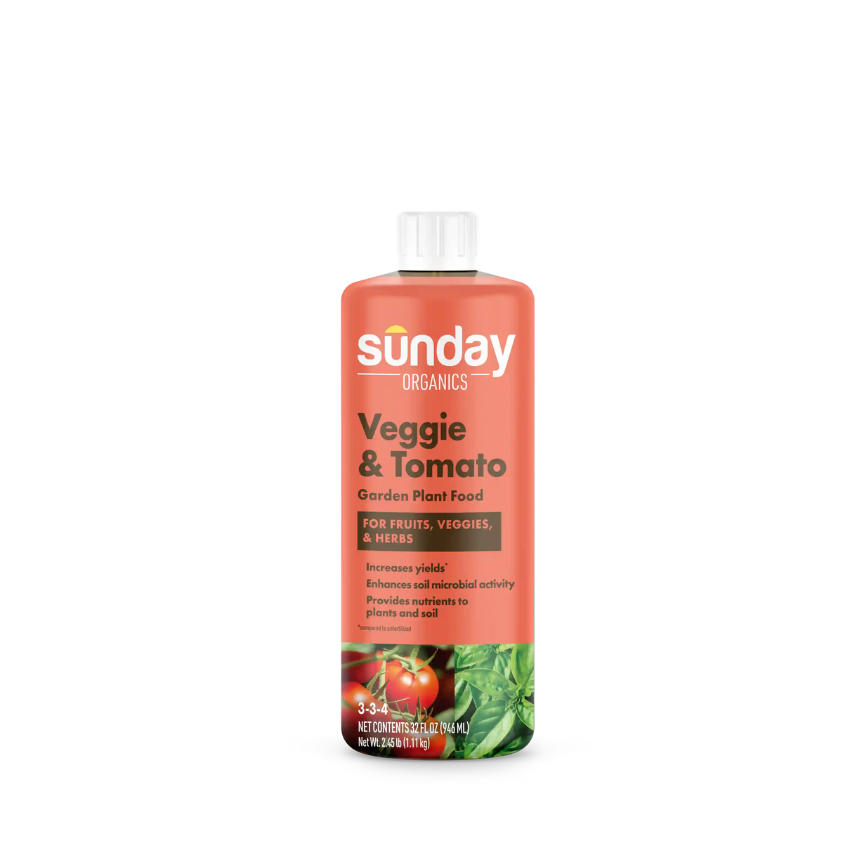 Sunday Organics Veggie & Tomato Garden Plant Food