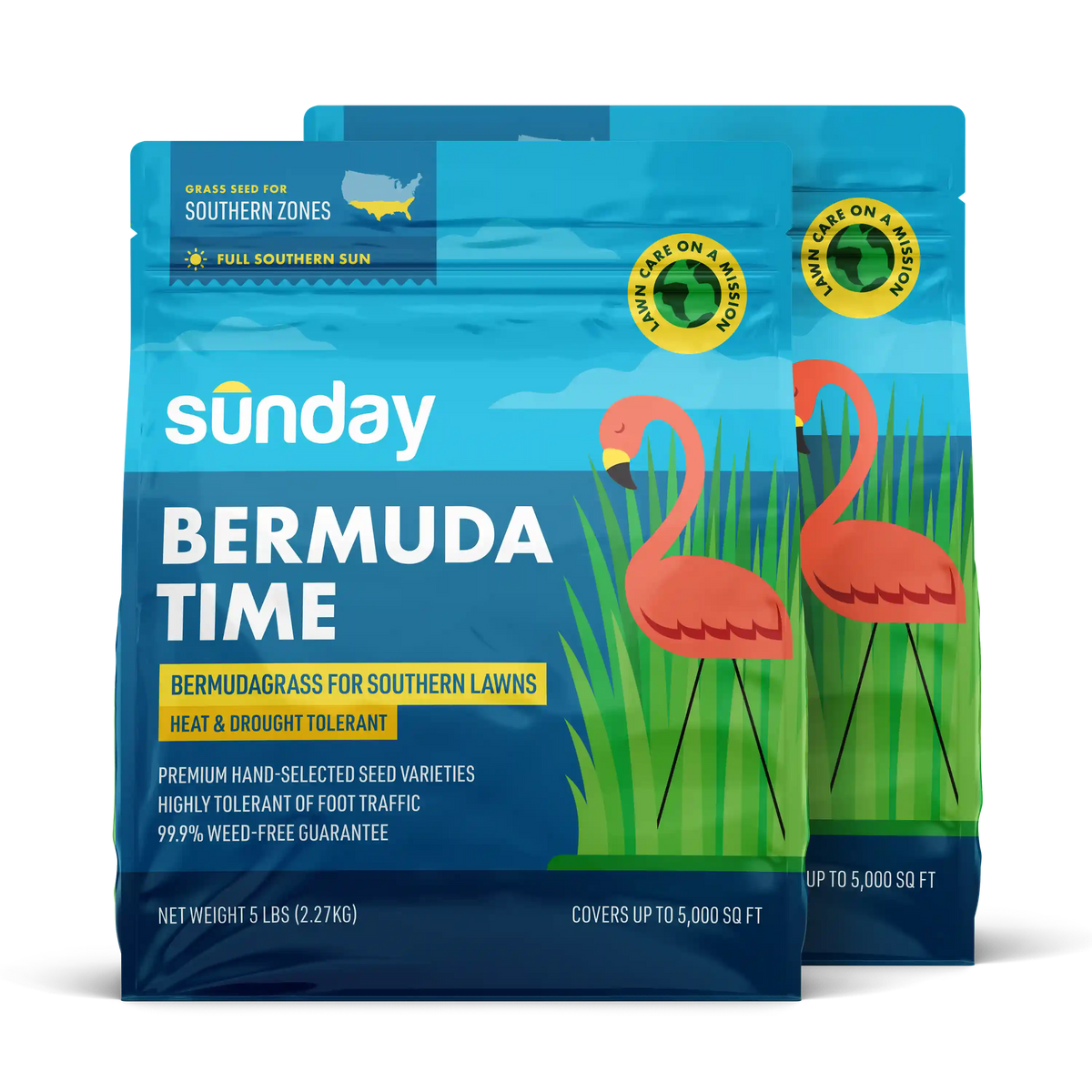Bermuda Time (2-Pack) Common Bermudagrass Seed